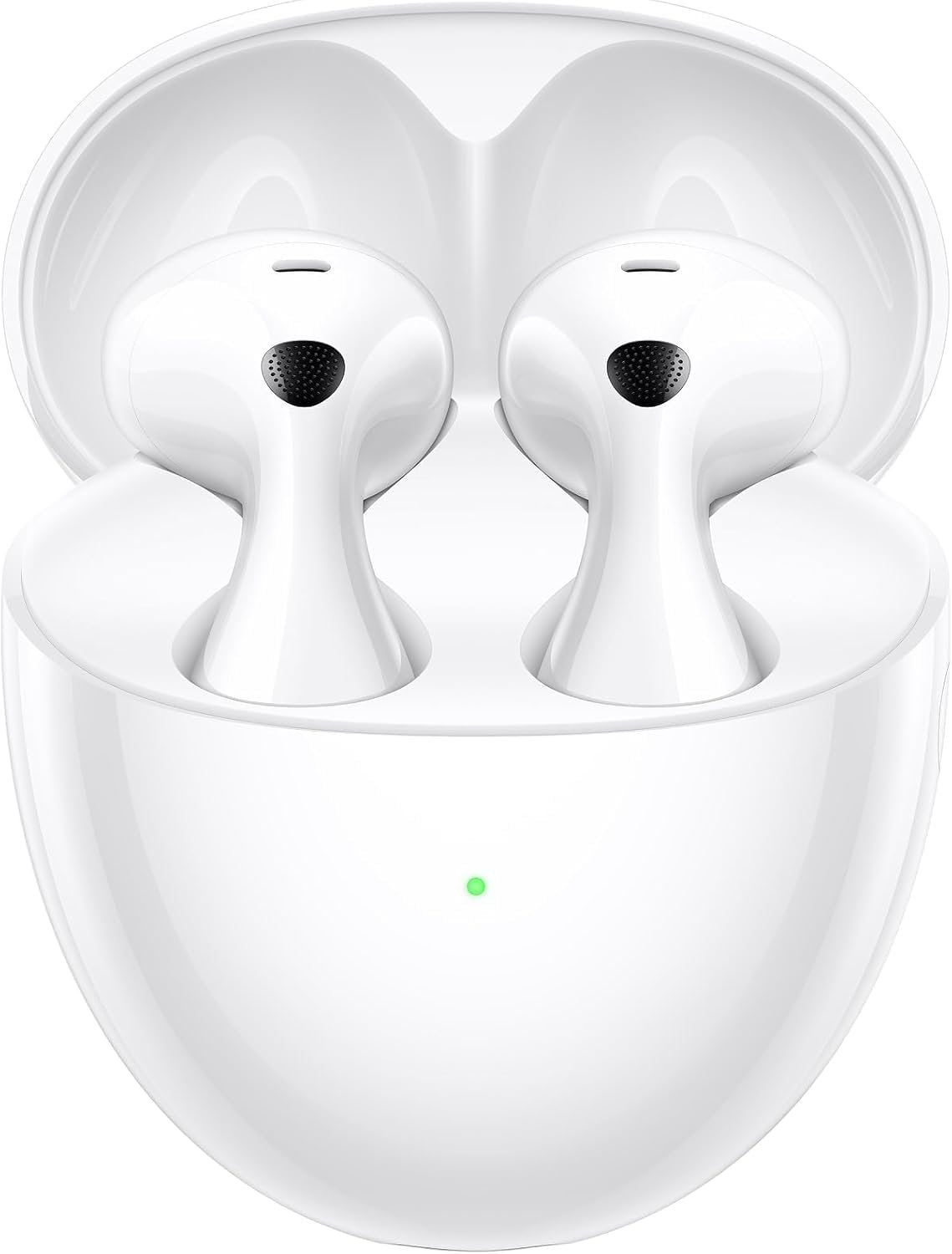 FreeBuds 6 Wireless Bluetooth Noise Cancelling in Ear AI Volume Smart Charging Simultaneous Interpretation, Ear-Fitting Wearing, Dual-Driver True Sound, Stable & Clear Calls, Open-fit ANC,IP54 Water-Resistant, iOS & Android, White