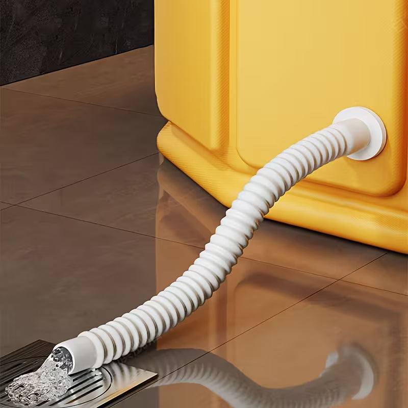 100% Inflatable Classic Round Neoprene Oversized Foldable Portable Bathtub