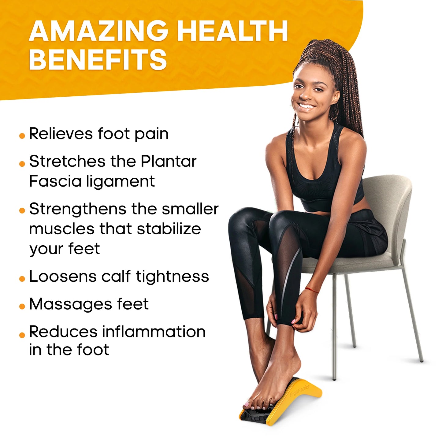 HighHealer 5-in-1 Foot & Calf Massager