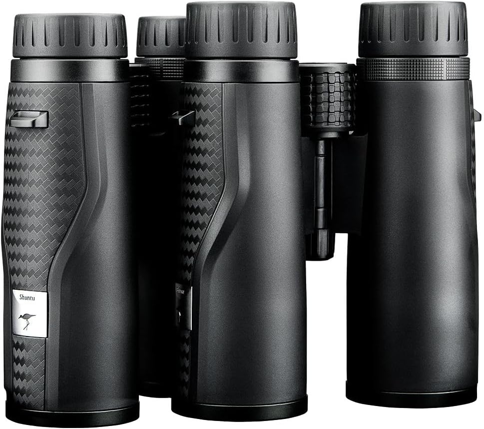 ED Binoculars for Adults High Powered, Super Clear and Wide Field of View, Lightweight &amp; Waterproof Binocular, Perfect for Hunting, Bird Watching, Wildlife (Black, 8, x, Millimeters, 42)