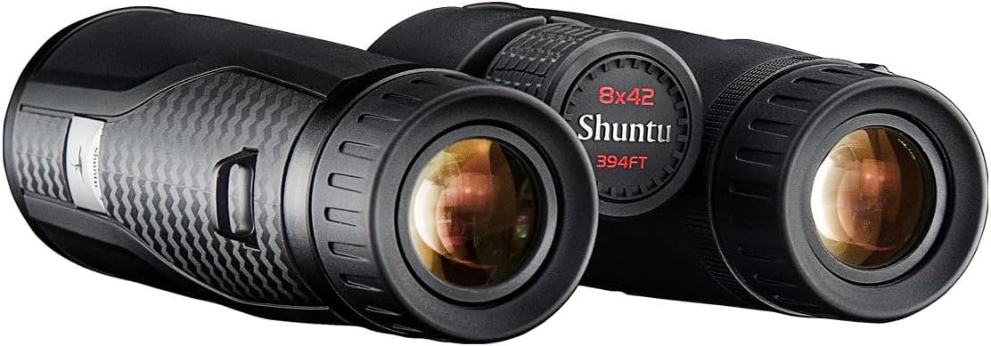 ED Binoculars for Adults High Powered, Super Clear and Wide Field of View, Lightweight &amp; Waterproof Binocular, Perfect for Hunting, Bird Watching, Wildlife (Black, 8, x, Millimeters, 42)