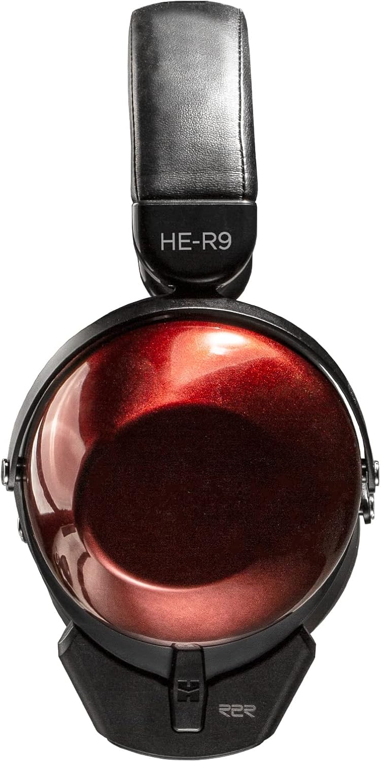 HE-R9 Dynamic Closed-Back Over-Ear Headphones with Topology Diaphragm & Bluemini R2R DAC Bluetooth Adapter/Receiver (Wireless)