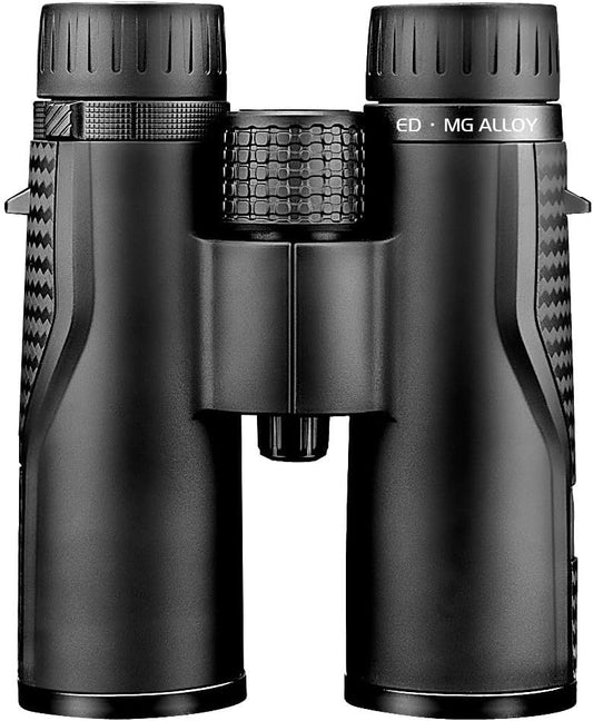 ED Binoculars for Adults High Powered, Super Clear and Wide Field of View, Lightweight &amp; Waterproof Binocular, Perfect for Hunting, Bird Watching, Wildlife (Black, 8, x, Millimeters, 42)
