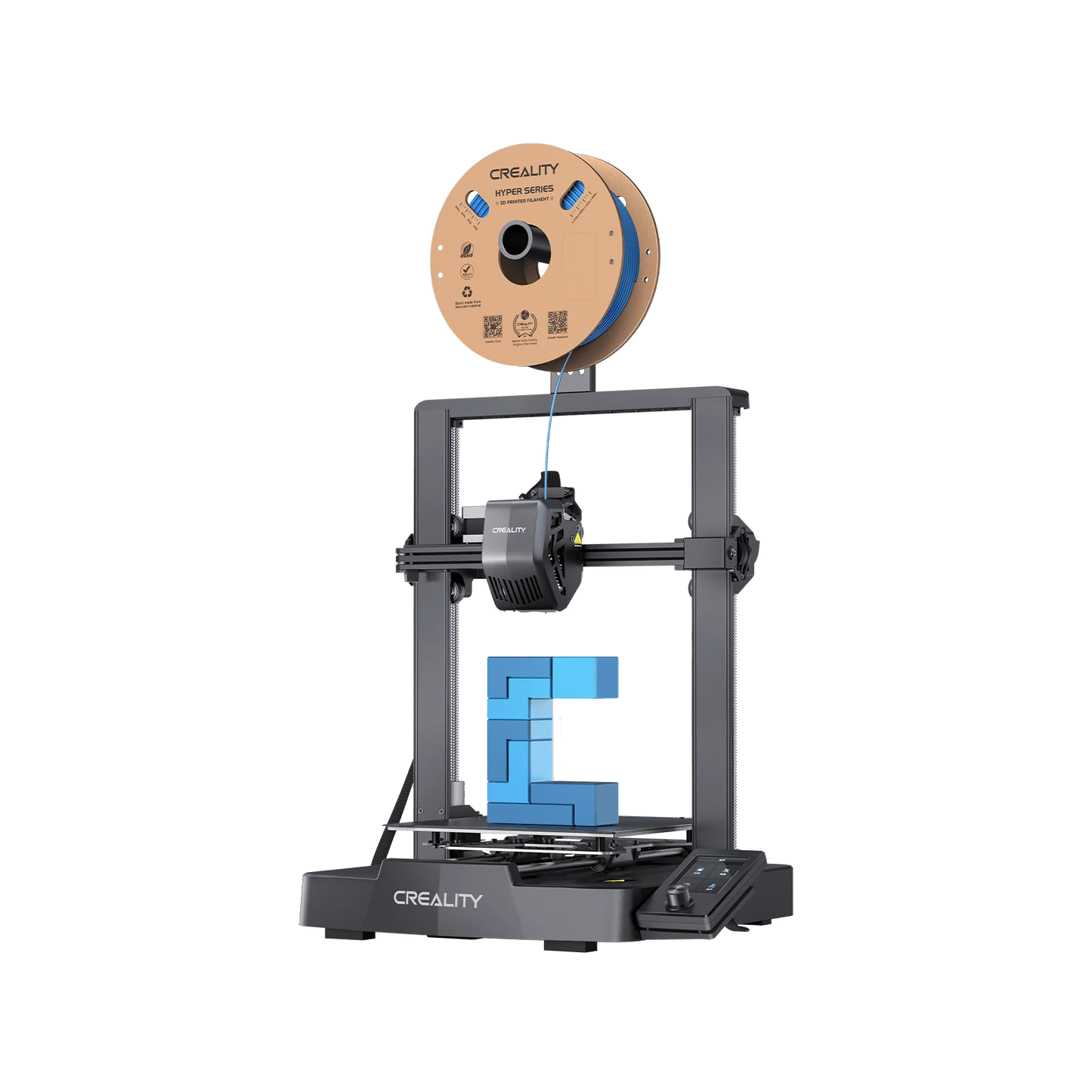 3D Printer Ender-3 V3 SE, 250mm/s Faster FDM 3D Printers with CR Touch Auto Leveling, Sprite Direct Extruder Auto-Load Filament Dual Z-axis Y-axis, Printing Size 8.66x8.66x9.84 inch