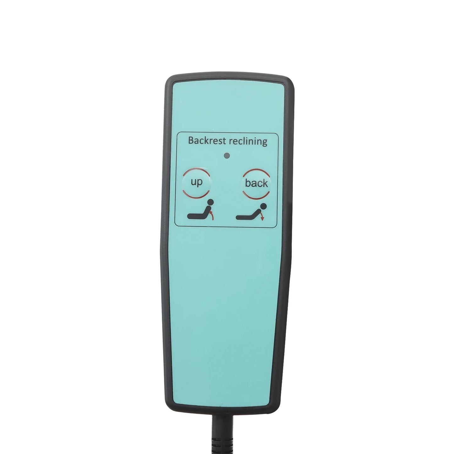 Electric Adjustable Bed Backrest with Side Handrails – 2–80° Sit-Up Backrest Chair, Remote Control, Washable Cushion & Headrest, Heavy-Duty Carbon-Steel Frame, 440 lbs Support – Green