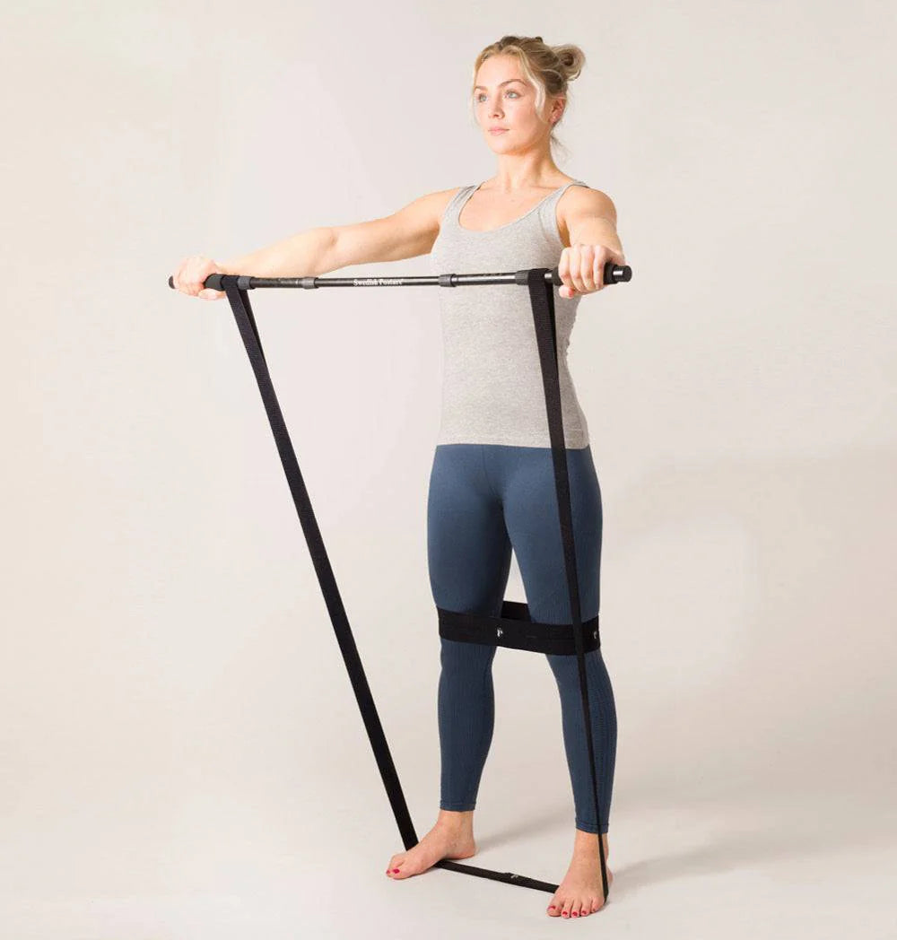 Mini Gym, Full Body Exercise Kit with Resistance Bands, Home, Travel & Office Workout