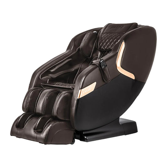 Full Body Compression Massage Chair Brown