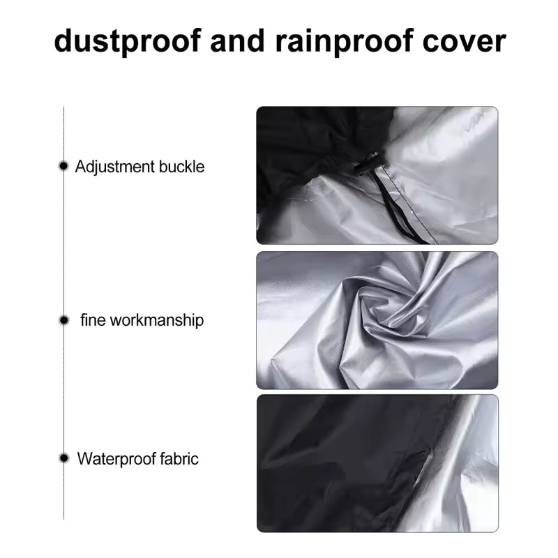 Outdoor Foldable Round Bathtub Dust Cover Anti-UV Spa Hot Tub Sunscreen Dustproof Waterproof Covers Swimming Pool Cover